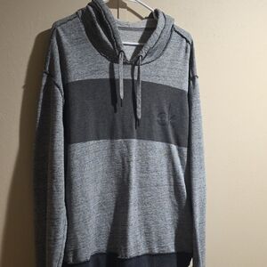 Calvin Klein Jeans Men's Gray Hoodie Shirt XL